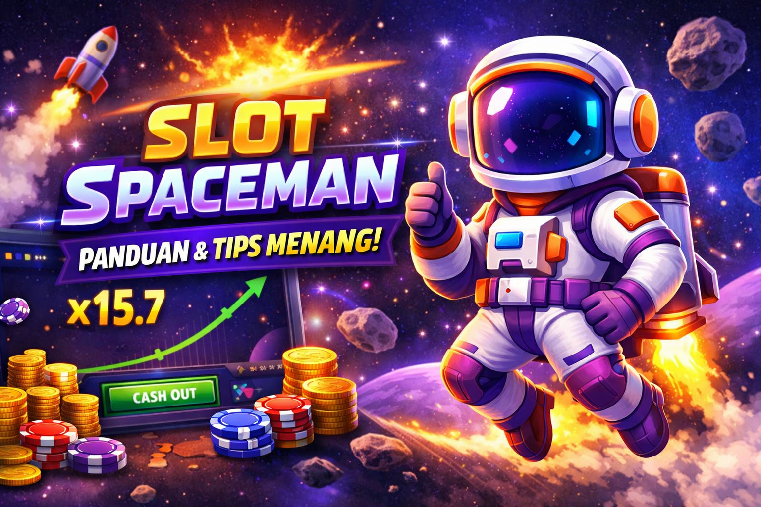 Slot Spaceman: Panduan Lengkap Bermain + Tips Menang untuk Pemula